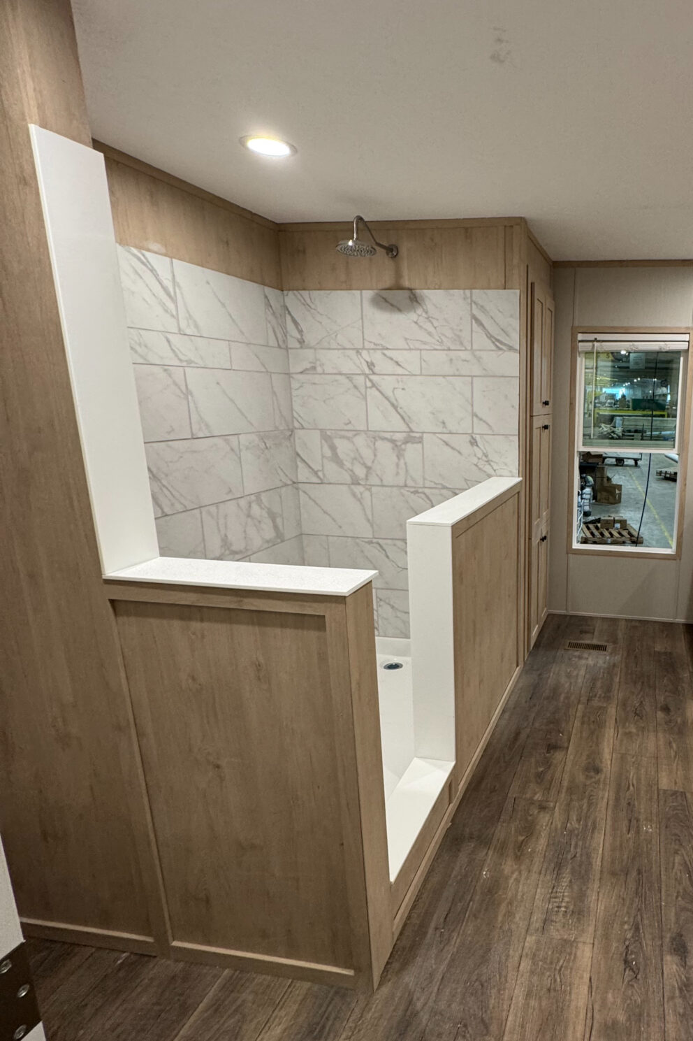 72″ Tile Shower