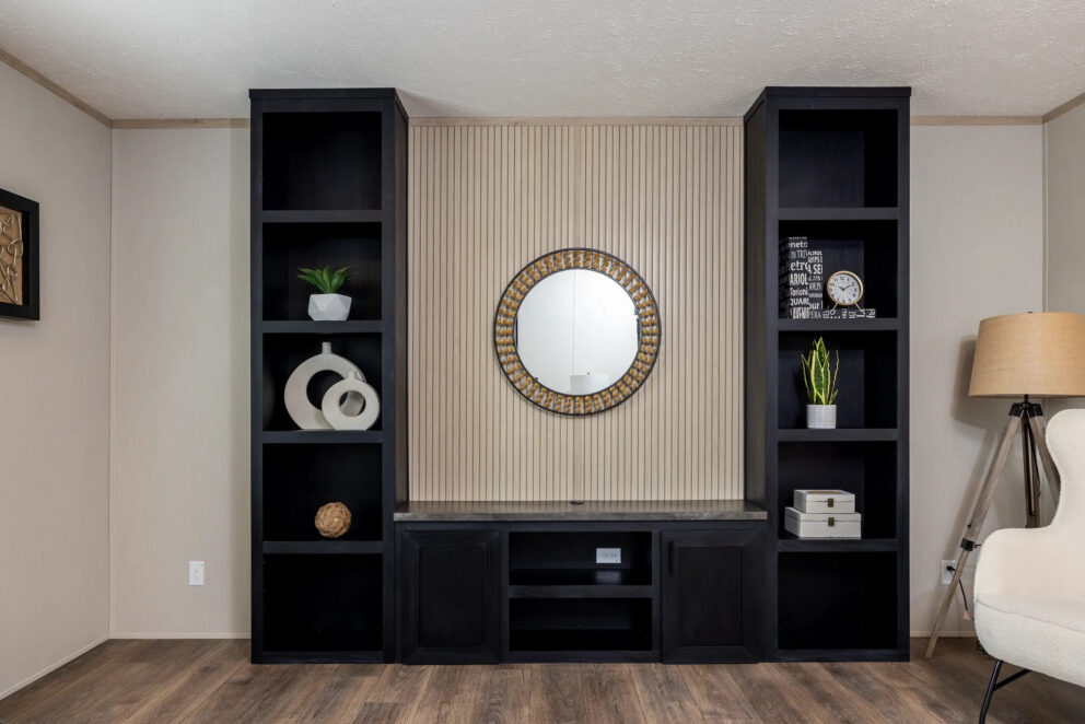 Entertainment Center with Bookcase